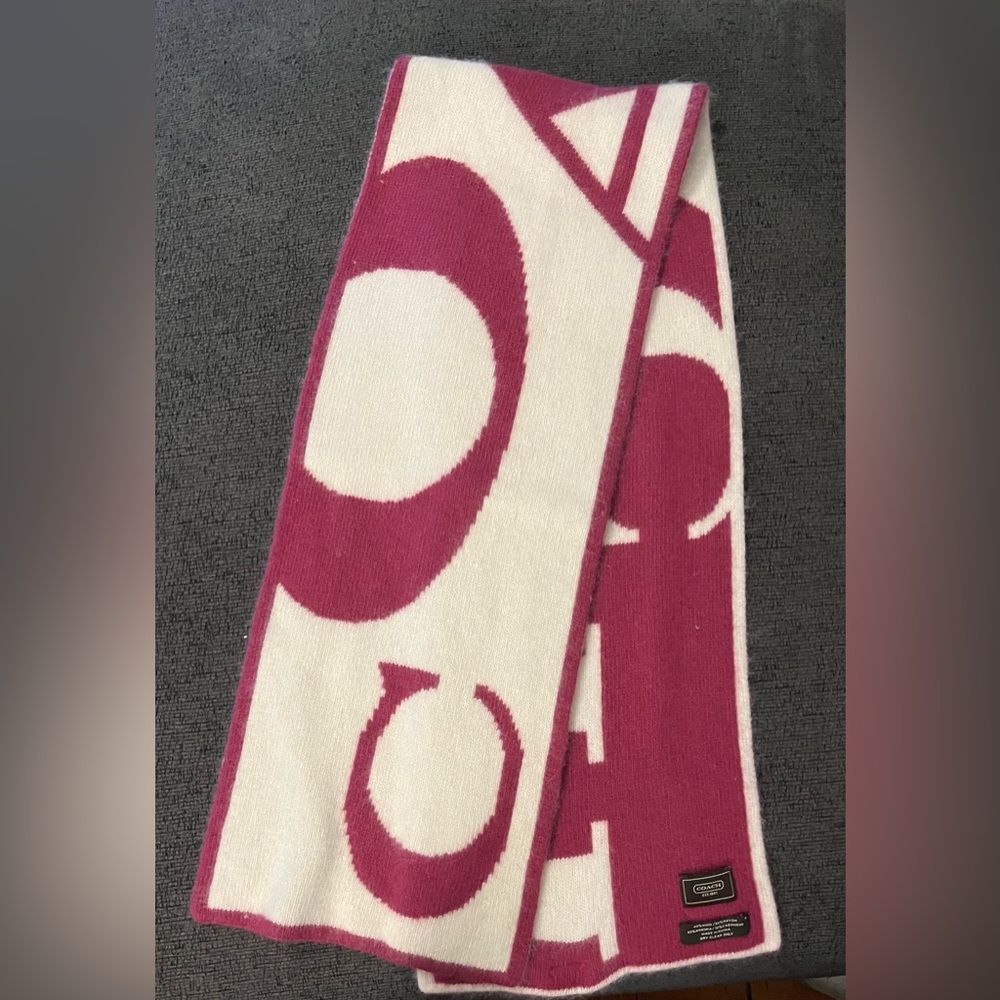 COACH SCARF - Picture 2 of 2